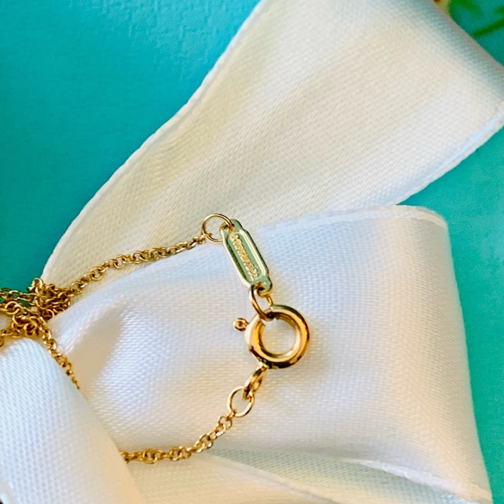 ♥️❌❌SOLD ❌❌Authentic Tiffany 18k Yellow Gold Diamond Arrow ♥️ - Picture 5 of 13